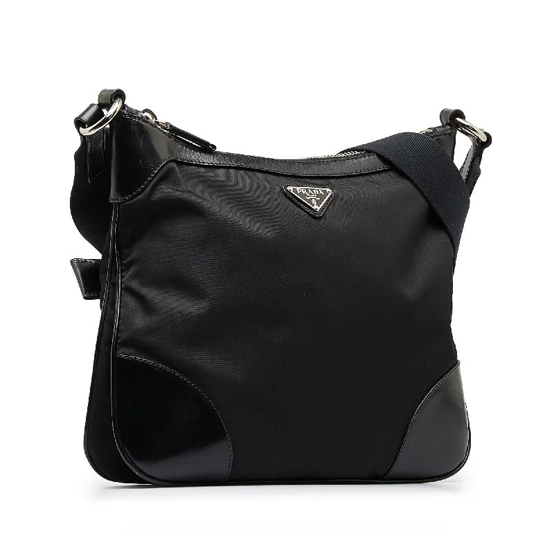 Designer bags with top handlesPrada Tessuto Crossbody Bag (SHG-QvCvSO)