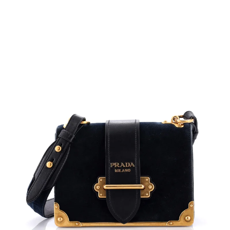 Best-selling designer bags 2025Cahier Crossbody Bag Velvet Small