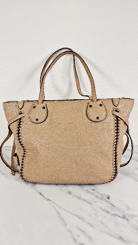 Stylish laptop bags for professionalsCoach Tatum Tote with Whiplash Chain Detail in Beechwood Beige Nude - Handbag Shoulder Bag - Coach 34398