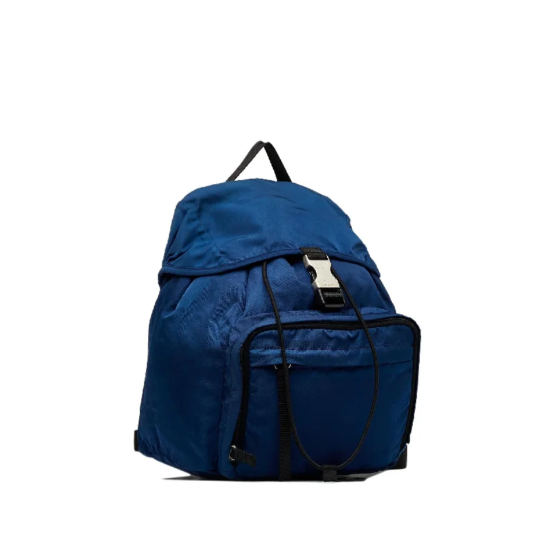 Designer bags with gold hardwarePrada Tessuto Backpack (SHG-8zeIjn)