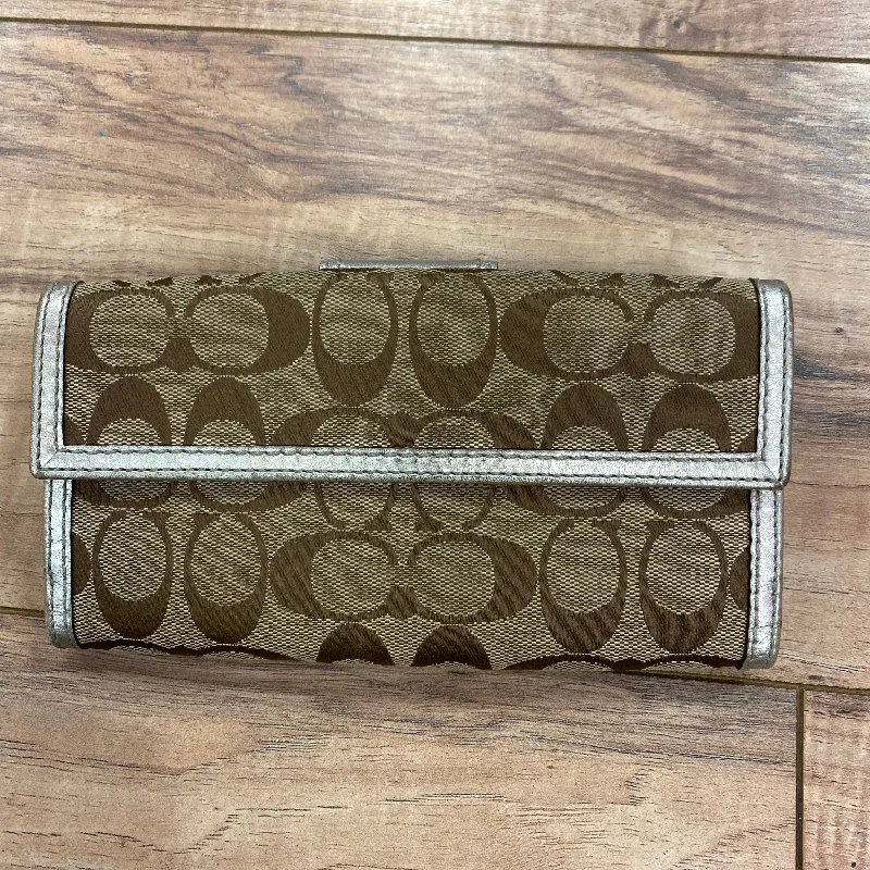 Compact crossbody bags for travelWallet Designer By Coach  Size: Medium