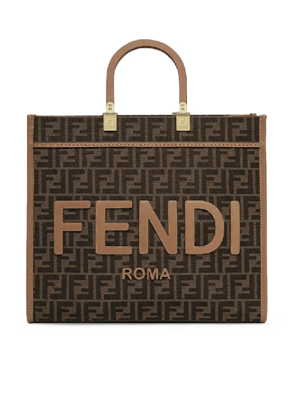 Trendy transparent PVC bagsFendi Women Fendi Sunshine Medium