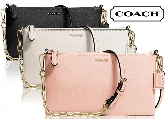 Compact crossbody bags for travelCOACH Kylie Wristlet