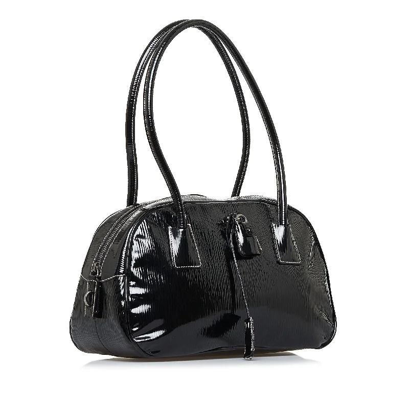 Designer bags for womenPrada Spazzolato Shoulder Bag (SHG-hMUJaT)