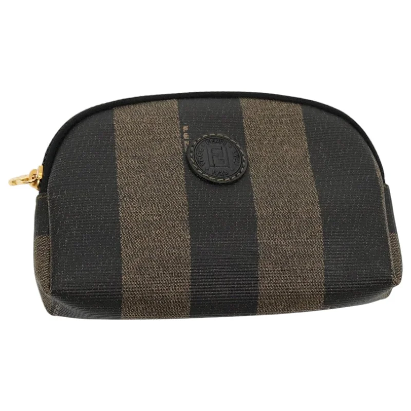 Best bags for weekend getawaysFENDI Pecan Canvas Pouch Coated Canvas Brown Black  ac3293