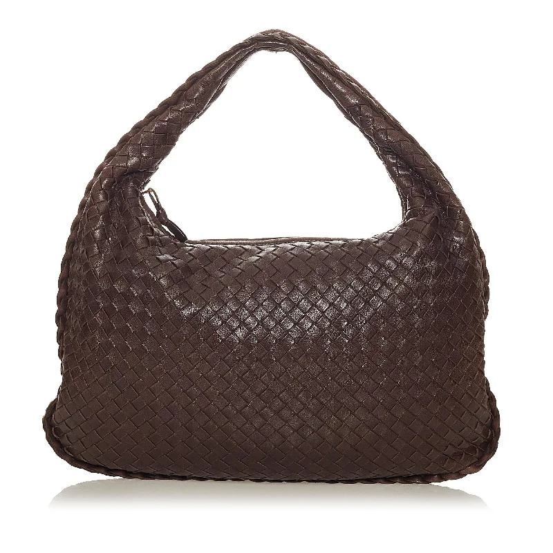 Designer bags for womenBottega Veneta Intrecciato Leather Hobo Bag (SHG-27381)