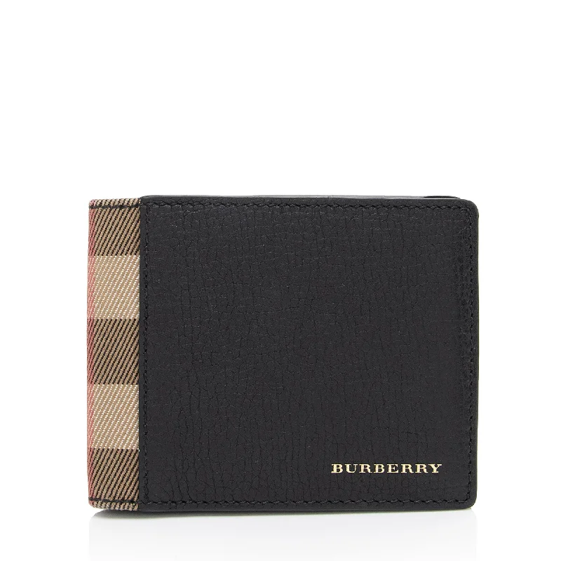 Best tote bags for workBurberry Calfskin House Check Bi-Fold Wallet (SHF-a1iZNa)