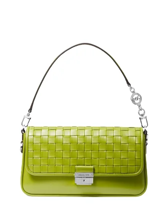 Designer bags with detachable strapsMichael Michael Kors Bradshaw Woven Leather Convertible Shoulder Bag