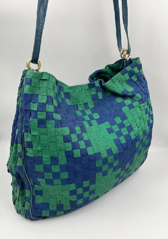 High-end designer bags for menVintage Bottega Veneta Woven Tote