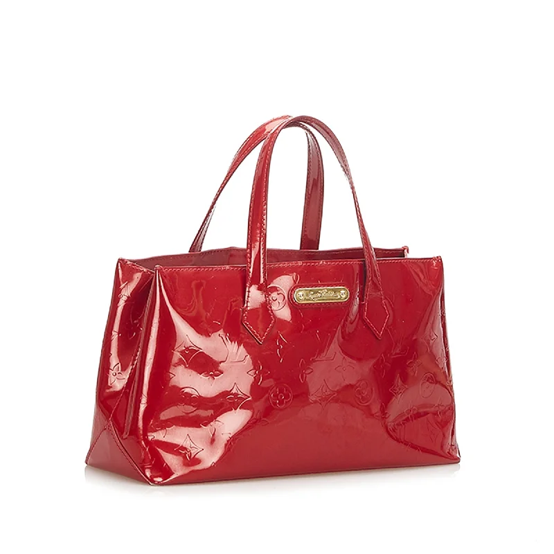 Stylish laptop bags for professionalsLouis Vuitton Wilshire PM Red Monogram Vernis