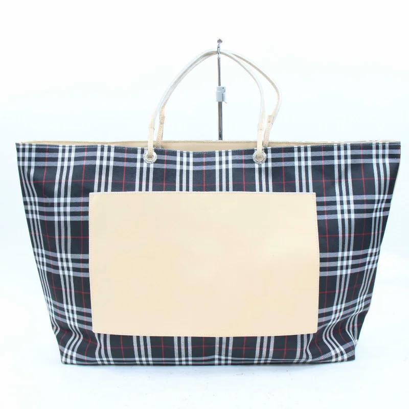 Compact crossbody bags for travelBrand Inspired Burberry London Tote Bag Black Nylon (SHC1-15315)