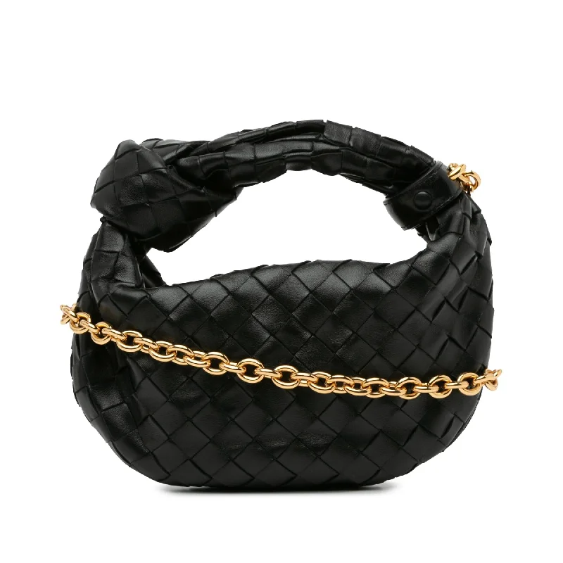 Stylish laptop bags for professionalsBottega Veneta Mini Intrecciato Jodie Chain (SHG-hL72vI)