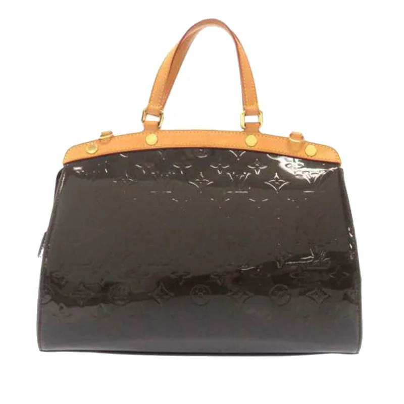 Sustainable fashion bagsVernis Brea MM Brown