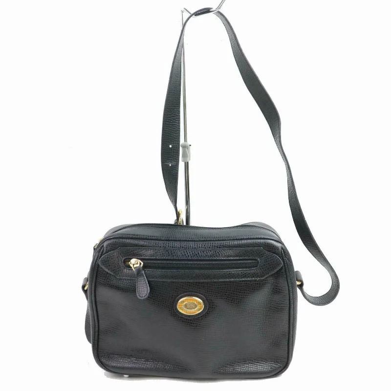 Best bags for business tripsBrand Inspired Burberry London Shoulder Bag Black Leather (SHC1-14377)