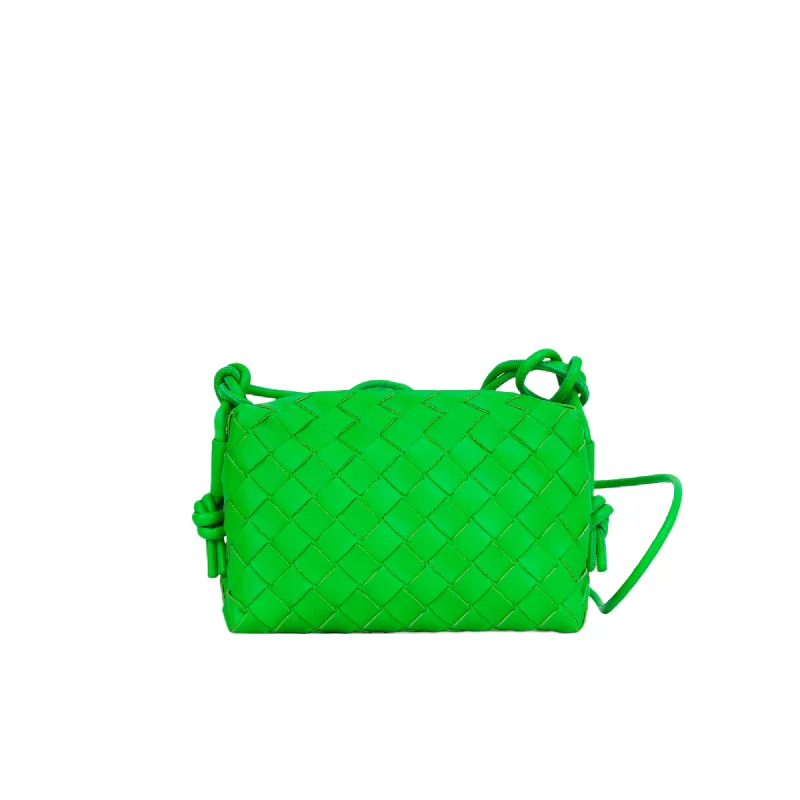 Sustainable fashion bagsBottega Veneta Mini Loop Camera