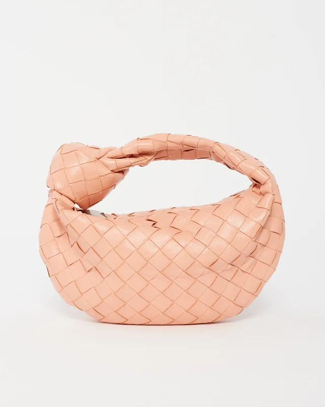 Best bags for photographersBottega Veneta Peach Intrecciato Leather Mini Jodie